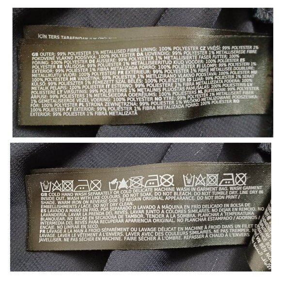 Forever New Metallic Corded Chiffon Blouse - Picture 9 of 16